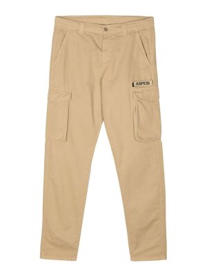 ASPESI: Hosen Shorts - Shorts - Hellbeige