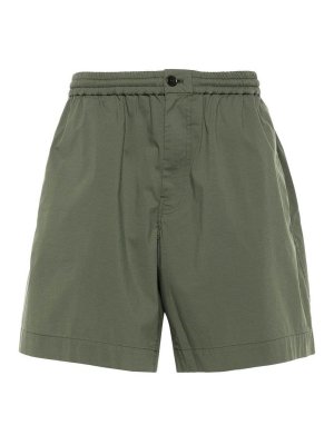 ASPESI: Hosen Shorts - Shorts - Grün