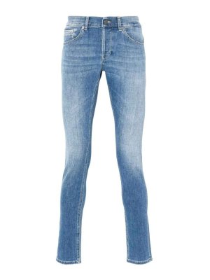 DONDUP: Pantalons casual - Pantalons Décontractés - Délavé