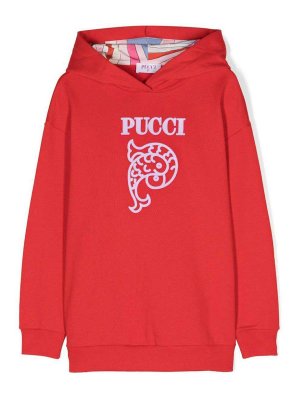 EMILIO PUCCI: Sweatshirts und Pullover - Sweatshirt - Rot