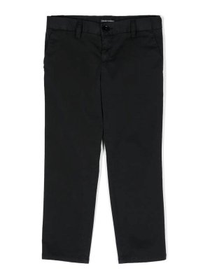 EMPORIO ARMANI: トラウザーショーツ - ショートパンツ - ダークブルー