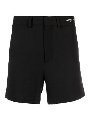 m.s.g.m.: トラウザーショーツ - ショートパンツ - 黒