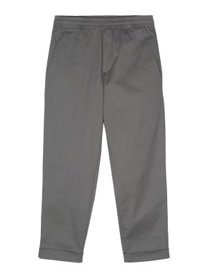 NEIL BARRETT: casual trousers - Slim Low Rise Elastic