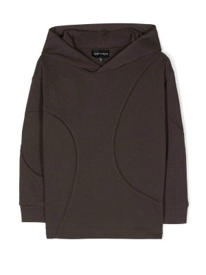 EMPORIO ARMANI: Sweatshirts und Pullover - Sweatshirt - Braun