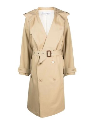 J.W. ANDERSON: Trenchcoats - Trenchcoat - Beige