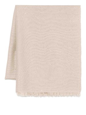 BRUNELLO CUCINELLI: Schals - Schal - Beige