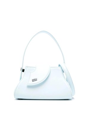 GCDS: totes bags - Comma Leather Small Handbag