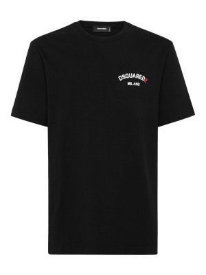 DSQUARED2: T-shirts - T-Shirt - Schwarz