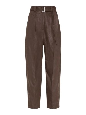 BRUNELLO CUCINELLI: Casual Hosen - Casual Hose - Braun
