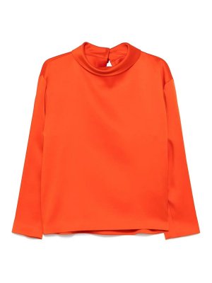 CARVEN: blouses - Blouse In Double Satin