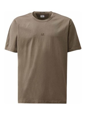 Tシャツ・カットソー C.P. COMPANY Men T Shirts 18CMTS252A110094W 402 Beige C.P. Company T-shirt - Beige - Men | 18CMTS252A110094W402