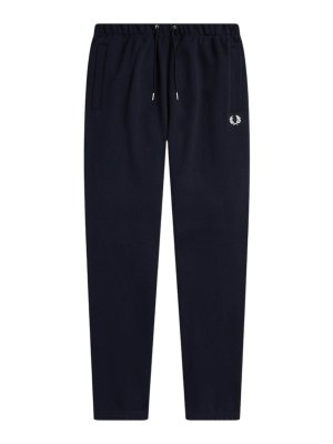 FRED PERRY: Pantalones casual - Pantalón Casual - Azul