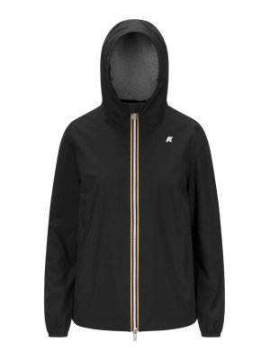 コート K WAY Women Coats K7123MW AL7 Black K-WAY: Coat woman - Black | K-Way jacket K7123MW online at