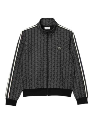 LACOSTE: maglia collo a barchetta - Felpa