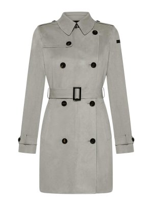 アウターその他 PEUTEREY Woman Trench coat Blue PED529901181975 215 Peuterey Trench coat - Blue - Women | PED529901181975215