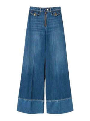 TWINSET: Casual Hosen - Casual Hose - Blau