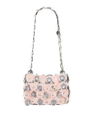 RABANNE: shoulder bags - Sparkle Discs Shoulder Bag
