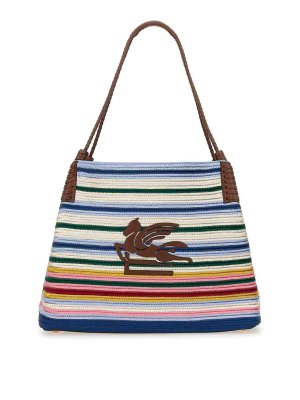 V°73 Inge Tote Bag - Multicolour | 73BS8VL01INGENATOFFWHITE