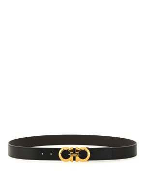 FERRAGAMO: ベルト - ベルト - ダークブラウン