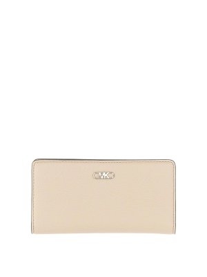 Michael Michael Kors: Portemonnaies und Geldbörsen - Portemonnaie - Beige