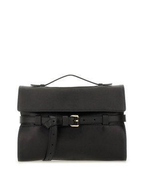 MOSCHINO: pochette - Clutch in pelle Nappa