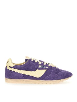 AUTRY: trainers - Windspin suede and leather trainers