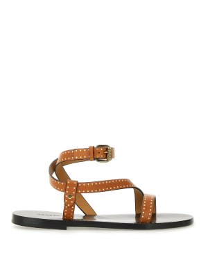 ISABEL MARANT: Sandalias - Sandalias - Marrón
