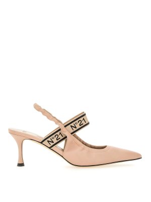 N°21: court shoes - Slingback With Logo