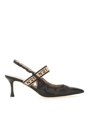 N°21: court shoes - Slingback With Logo