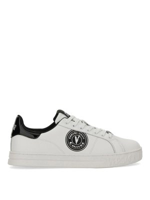 VERSACE JEANS: sneakers - Sneaker in pelle