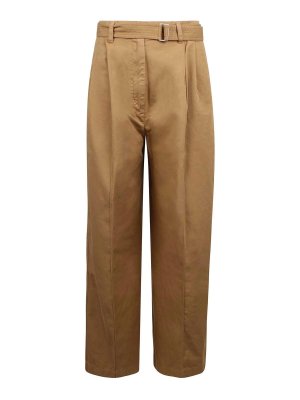 パンツ ZIMMERMANN Women Straight Pants 3590PSS252 CHCBAN Brown Zimmermann Lucky Relaxed Pants - Brown - Women