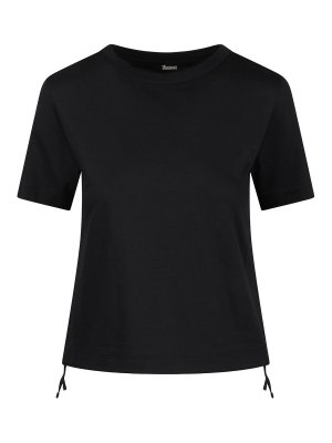 【Twinset】Tシャツ Twinset T-shirt with logo - Black - Women | 251LM2TAA00006NERO
