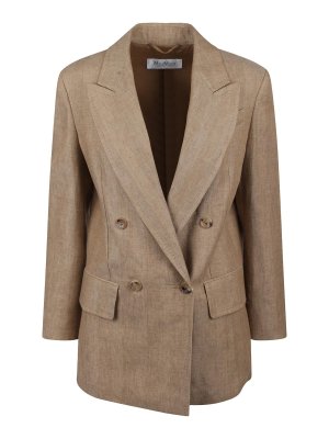 Max Mara: blazers - Blazer Olimpia In Lino
