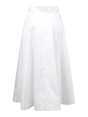ワンピース PAROSH Women Mid Skirts NIXIE D722515 101 233879 WHITE 1221495306001-b-ancona1234.jpg