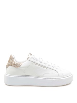 Crime: trainers - New Extraight Sneakers in white leather