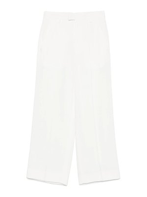 ANN DEMEULEMEESTER: Pantalones casual - Pantalón Casual - Blanco