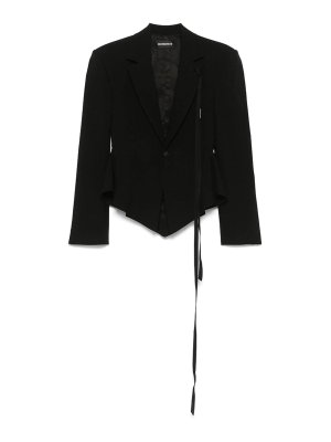 ANN DEMEULEMEESTER: Chaquetas casual - Chaqueta Casual - Negro