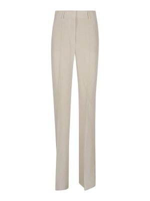 パンツ ELEVENTY Women Straight Pants K80PANG03 TES0G12501N White Eleventy Pants - White - Women | K80PANE05TES0G12501N