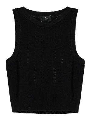 ETRO: Tops & Tank tops - Top Nero