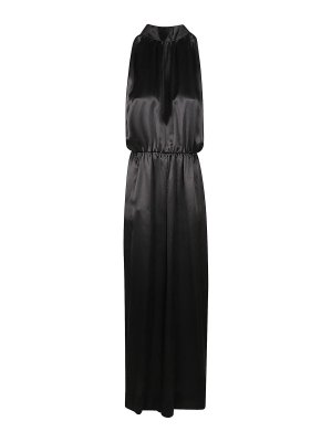 Sacai Double-Faced Silk Cotton Jumpsuit - Black | 2507748BLACK