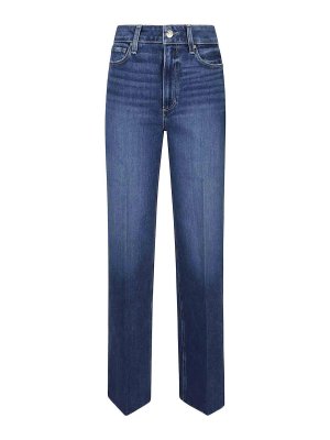 PAIGE: Bootcut - Bootcut Jeans - Jeansblau