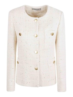 ジャケット OFF WHITE Women Jackets OWEF12IS25FAB0026100 Beige Beige Toybox Cargo Jacket in NEUTRALS for Women | Off-White™