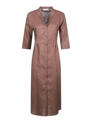【関税込み】DIESEL M-CALIMERA' DRESS Diesel M-Calimera Maxi Dress | Brown | FARFETCH