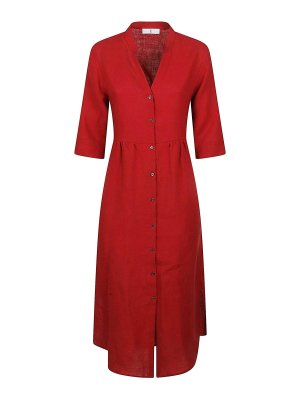Alexander McQueen ハートジャカード ミディドレス レッド Alexander McQueen ハートジャカード ミディドレス レッド