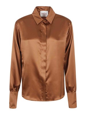 CRIDA: シャツ - シャツ - ブラウン