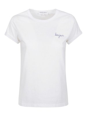 Coperni T-shirt with rhinestones - White | COPJS07CRF5017WHT