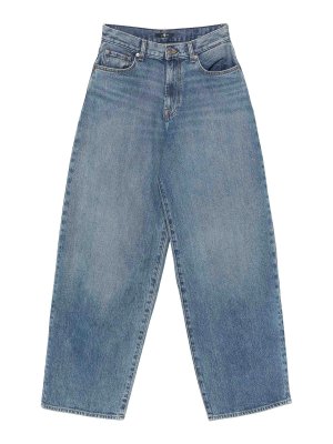 7 FOR ALL MANKIND: Jeans boot-cut - Jeans Boot-Cut - Azul