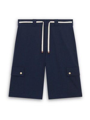 DRÔLE DE MONSIEUR: Shorts - Shorts - Azul Oscuro