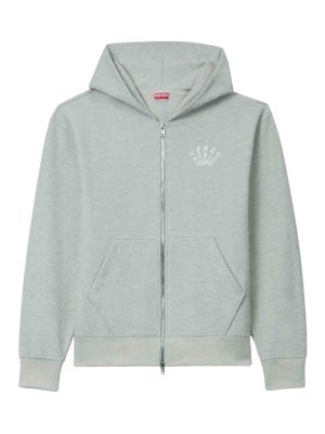 KENZO: Felpe e maglie - Con cappuccio con Zip Up