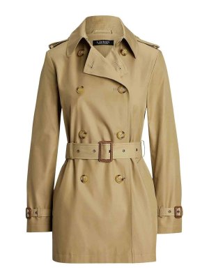 LAUREN RALPH LAUREN: short coats - Db Blt Tr30 Lined Coat